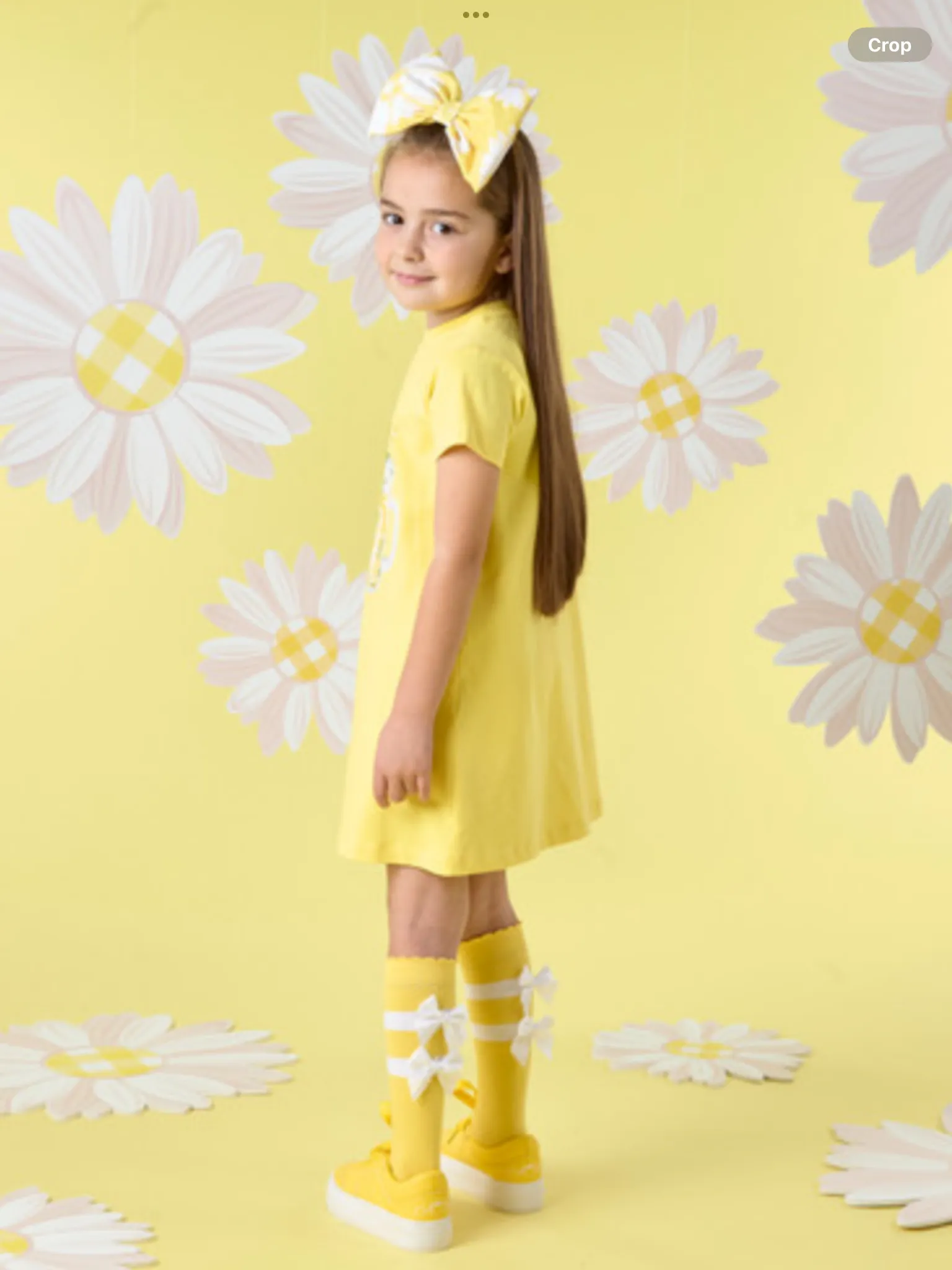 ADEE DANICA DAISY T-SHIRT DRESS -  012567