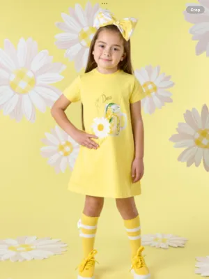 ADEE DANICA DAISY T-SHIRT DRESS -  012567