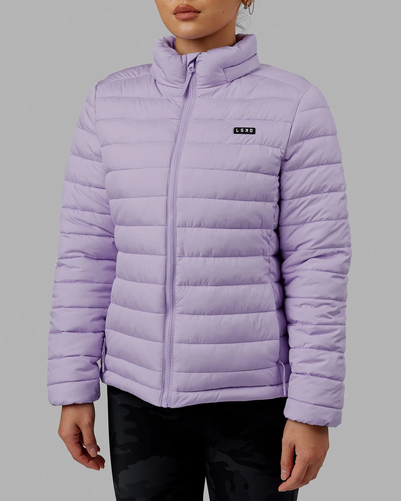 All Day Puffer Jacket - Pale Lilac