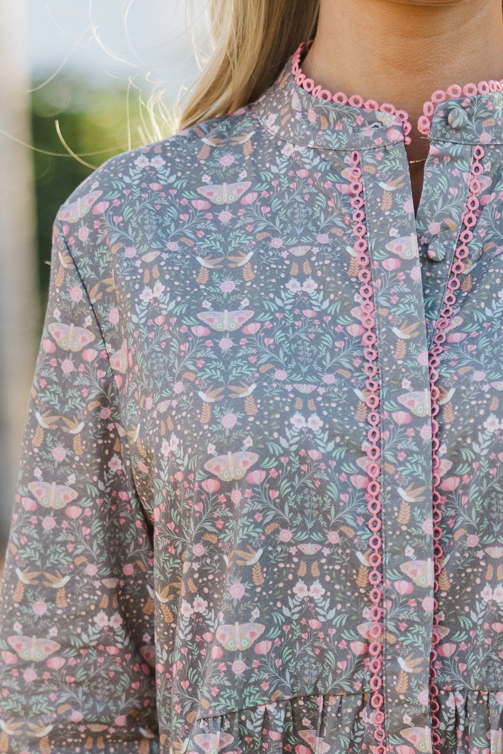 Always The One Brown Toile Shift Dress