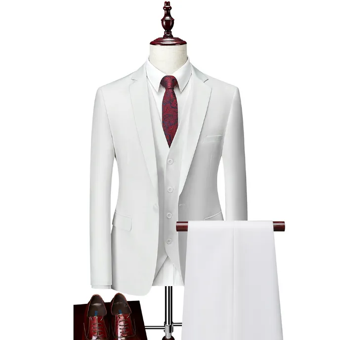 Andrew | Men's Business / Wedding Suit | White