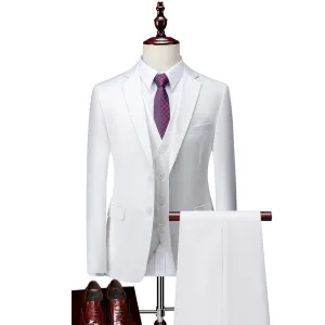 Andrew | Men's Business / Wedding Suit | White