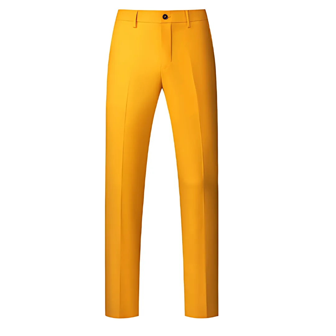 Andrew | Men's Business / Wedding Suit | Yellow