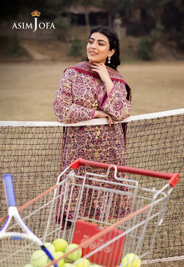 Asim Jofa Printed Lawn '25 | AJUUB-21