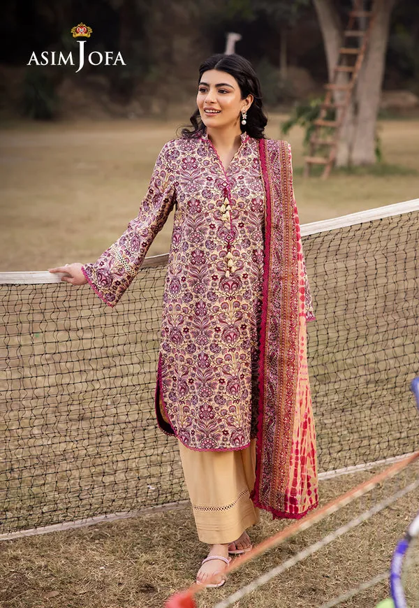 Asim Jofa Printed Lawn '25 | AJUUB-21