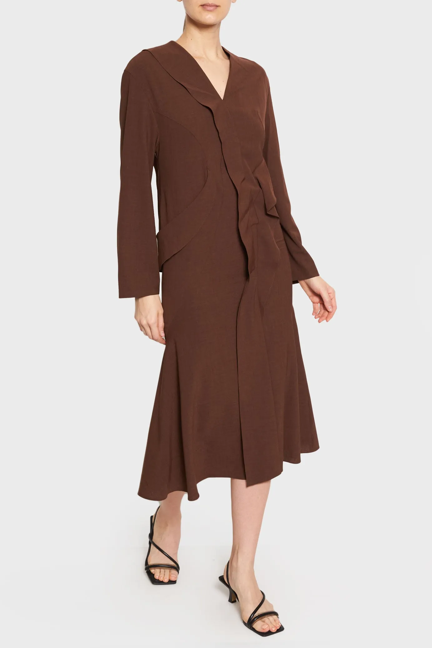 Asymmetrical Panel Dress