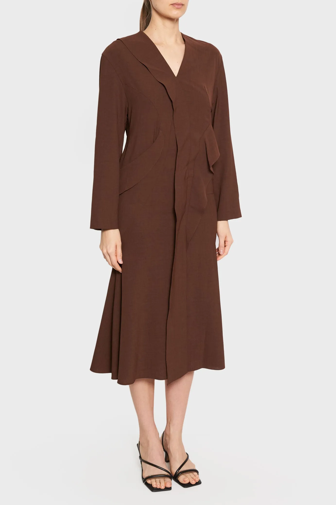 Asymmetrical Panel Dress