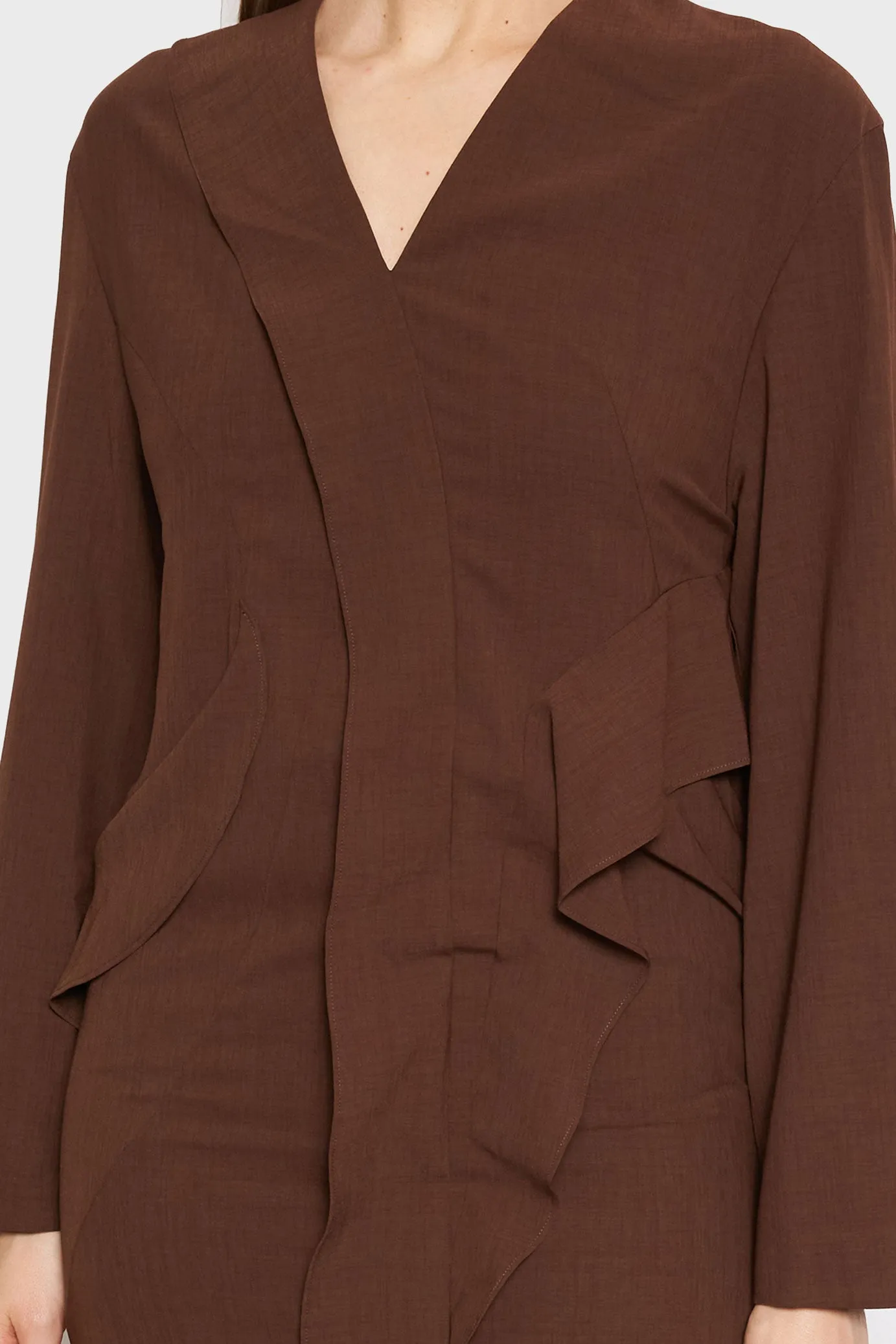 Asymmetrical Panel Dress