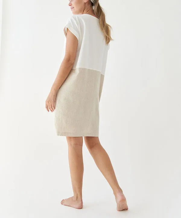 BAMBOO cotton linen dress