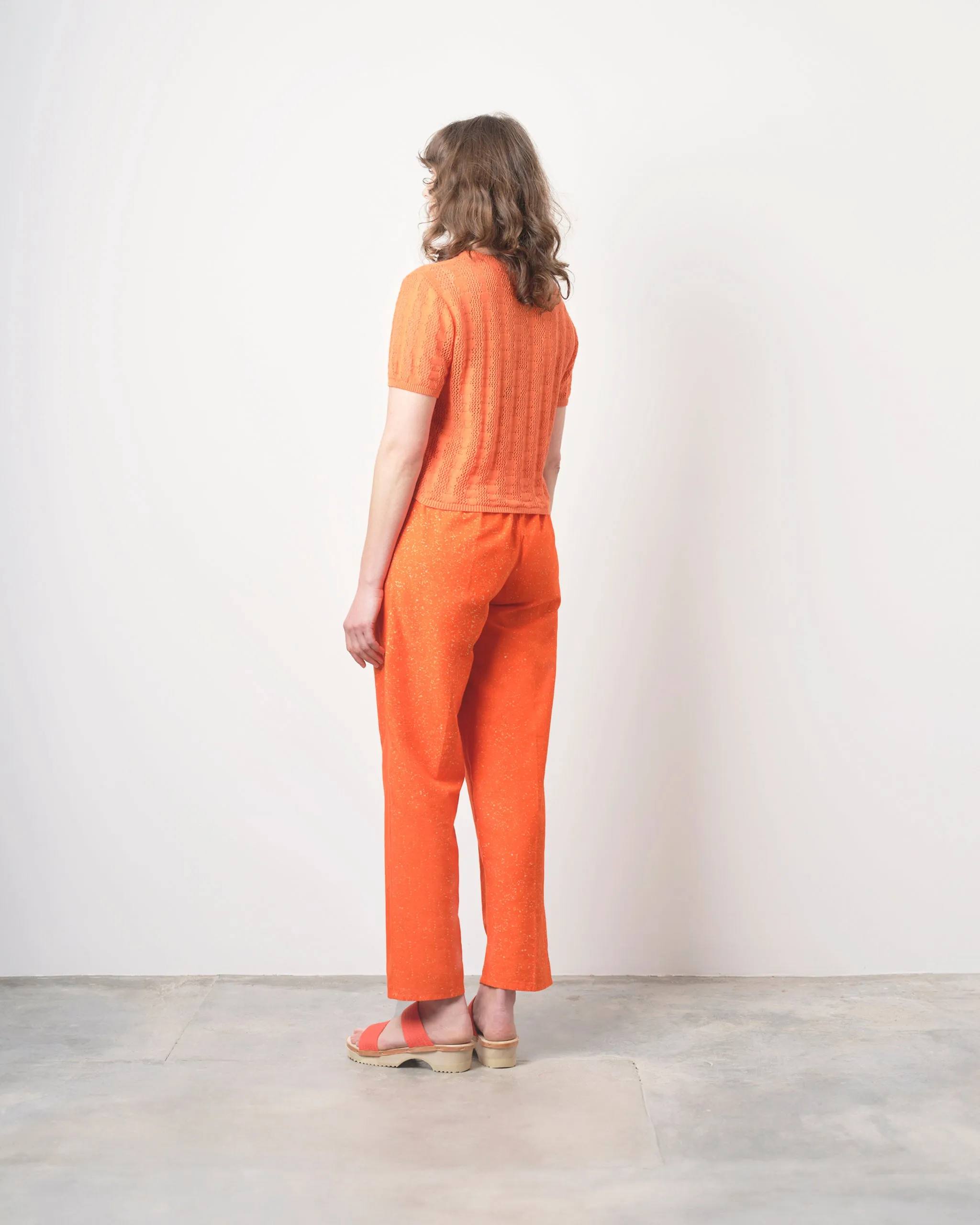 Bead Curtain Lace T-Shirt in Jello