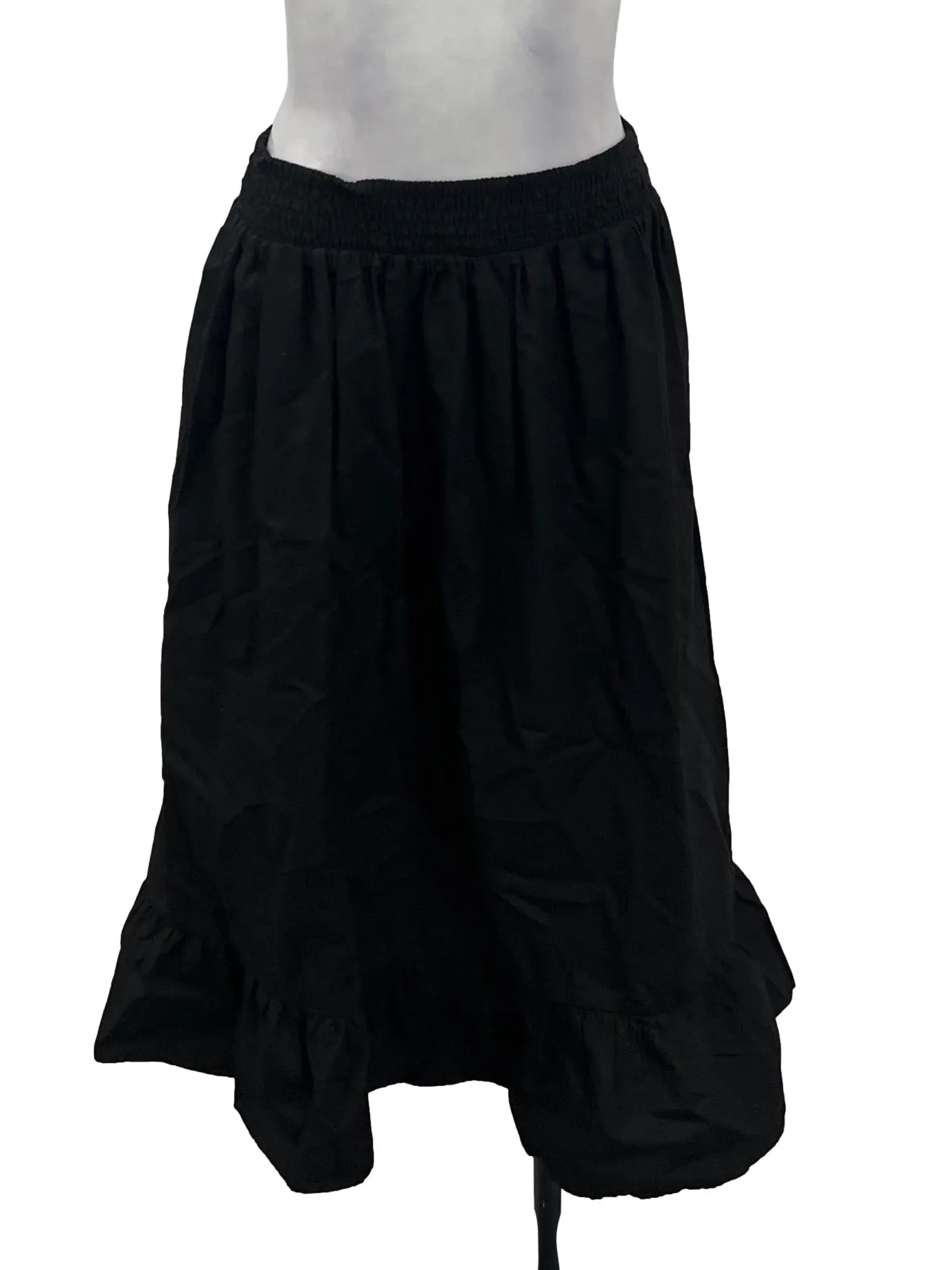 Black Midi Skirt