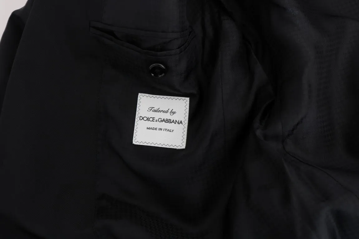 Black Silk Torrero Slim Fit 3 Piece Suit