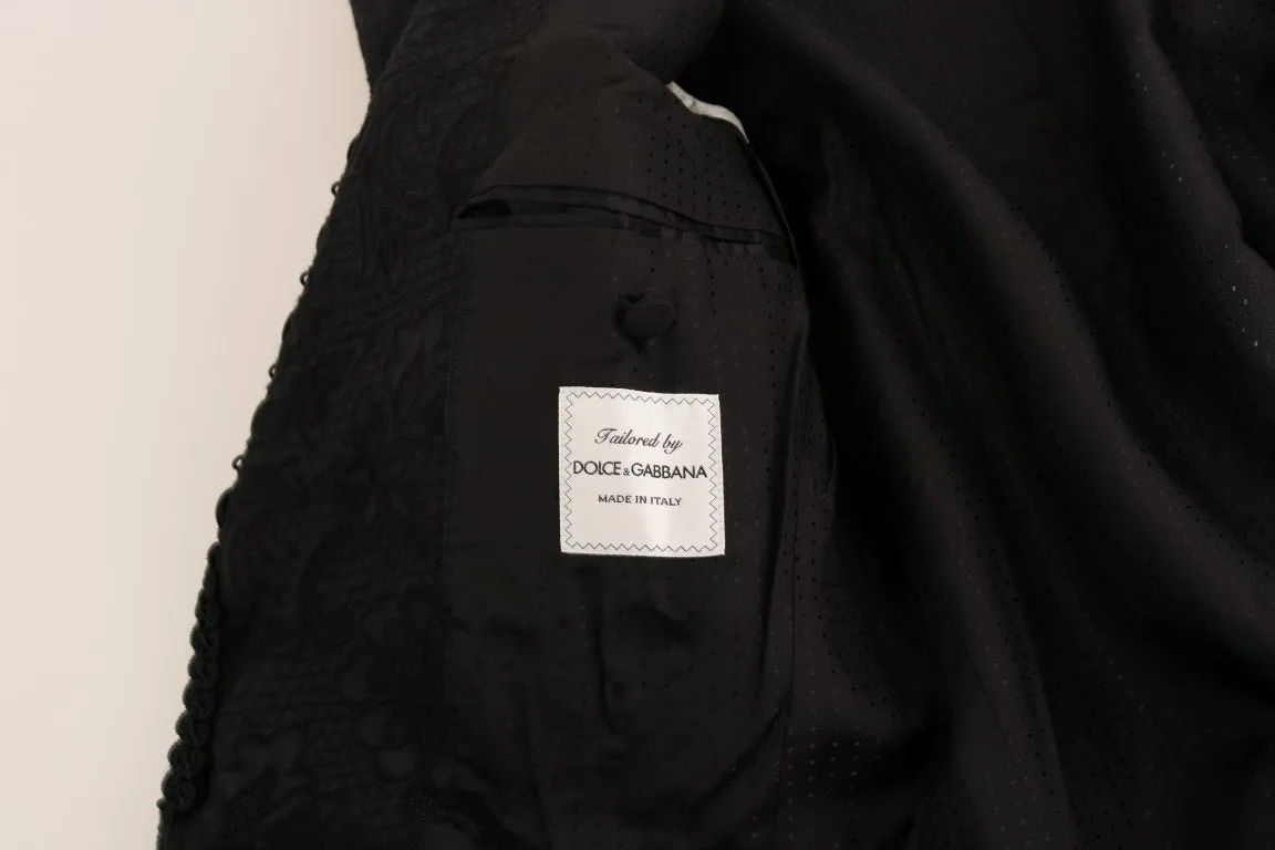 Black Torrero One Button Slim Fit Suit
