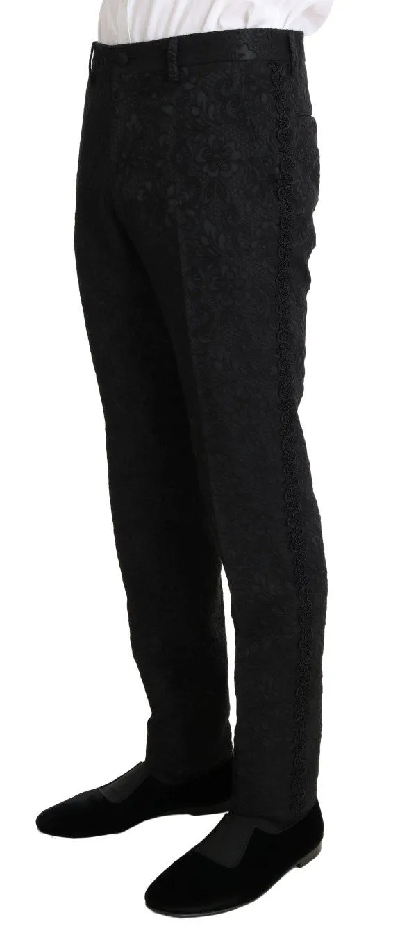 Black Torrero One Button Slim Fit Suit