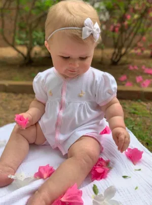 Bunny's 2 pc baby shirt and diaper cover set