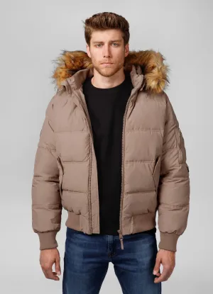 Burnt Hooded Jacket - Dark Sand