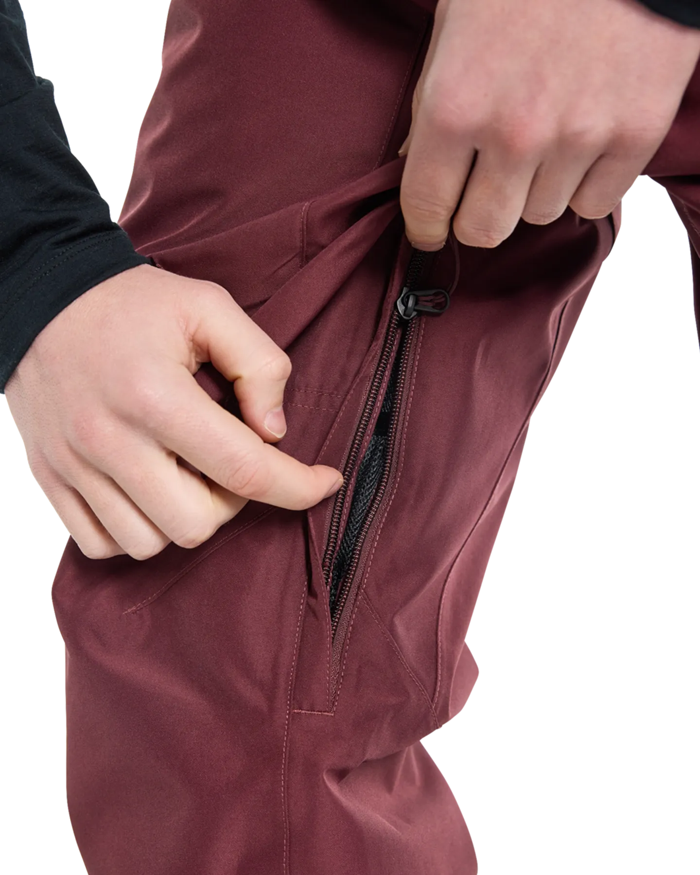 Burton Men's Reserve Gore‑Tex 2L Bib Snow Pants - Almandine