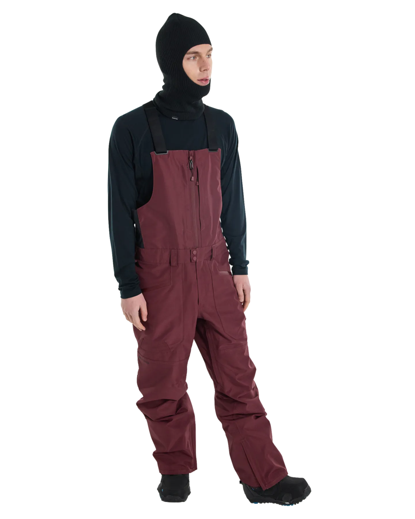 Burton Men's Reserve Gore‑Tex 2L Bib Snow Pants - Almandine