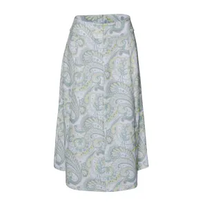 Calf Length Printed Skirt - SUCCESS MIDI