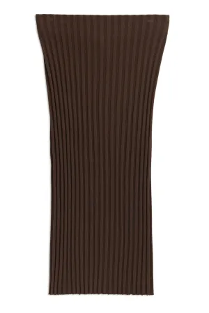 Capri Midi Skirt in Espresso