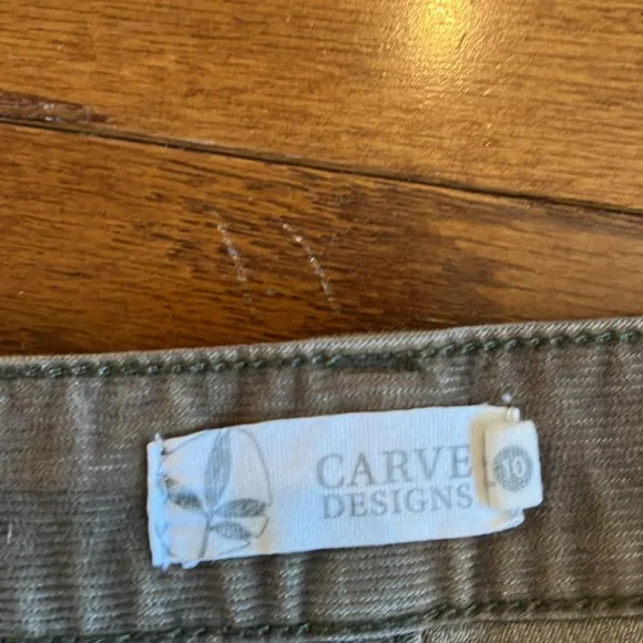 Carve Designs | Oahu 4&quot; Butter Short Micro Corduroy Tan Brown Size 10 Beachy