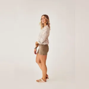 Carve Designs | Oahu 4&quot; Butter Short Micro Corduroy Tan Brown Size 10 Beachy