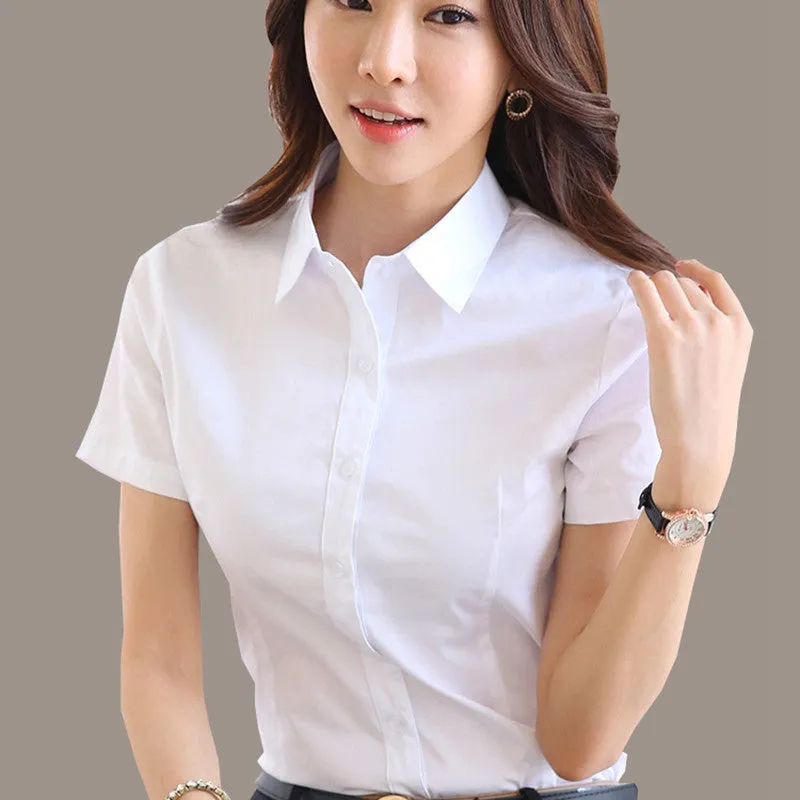 Chiffon Blouse Shirts Women Tops Plus Size Women Clothing White Lace Blouses