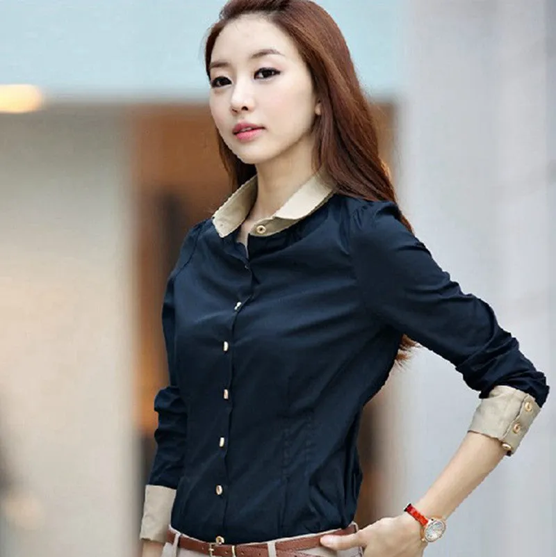 Chiffon Blouse Shirts Women Tops Plus Size Women Clothing White Lace Blouses