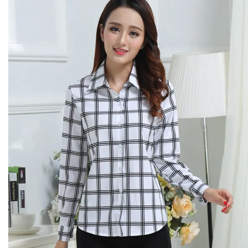 Chiffon Blouse Shirts Women Tops Plus Size Women Clothing White Lace Blouses