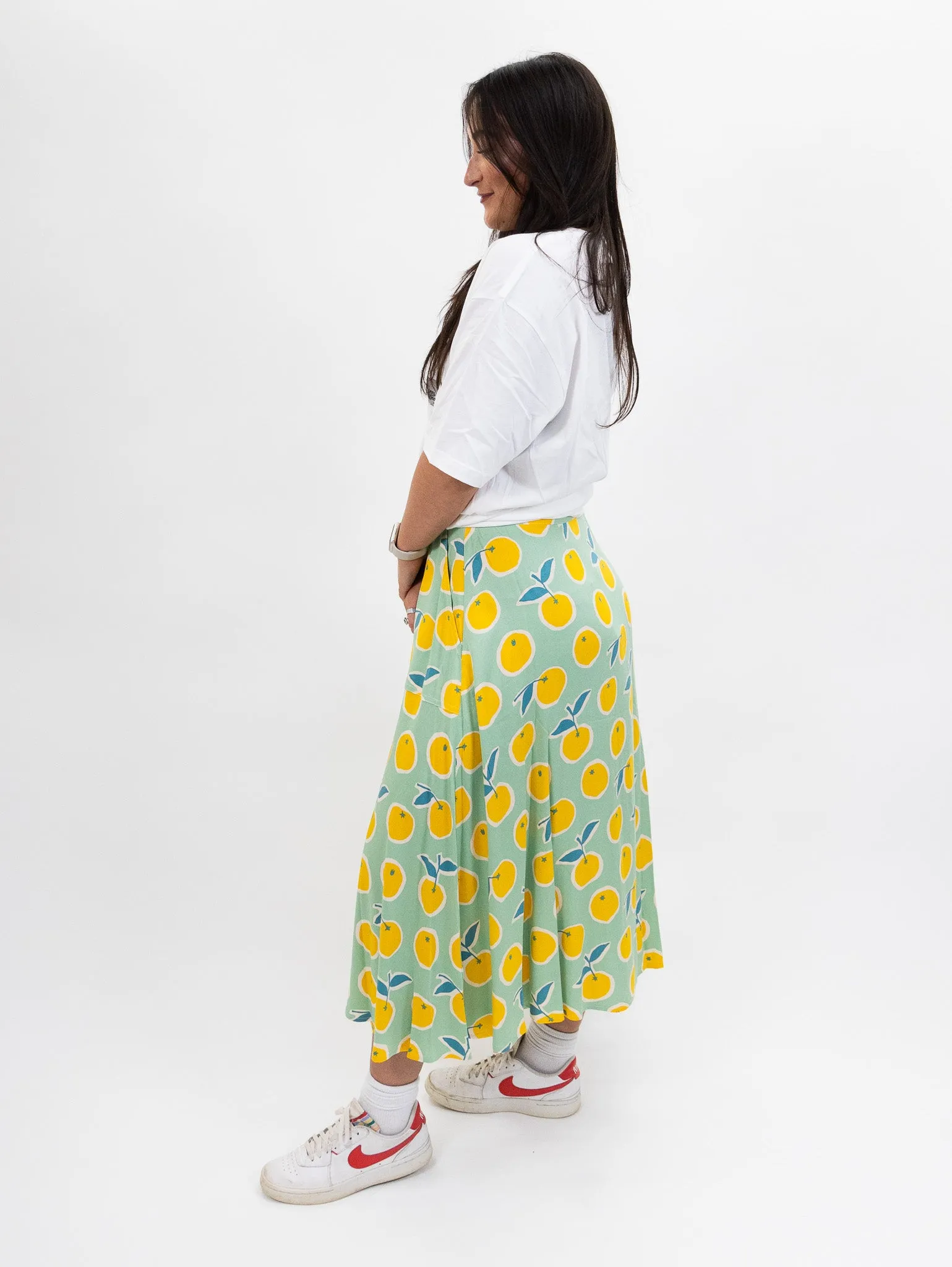 Compania Fantastica Lemons Midi Skirt