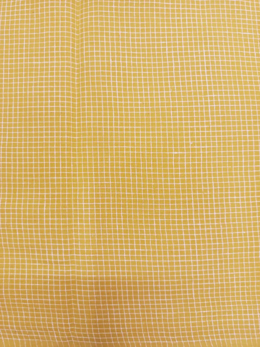 Completely Handwoven Pure handspun Cotton Fabric