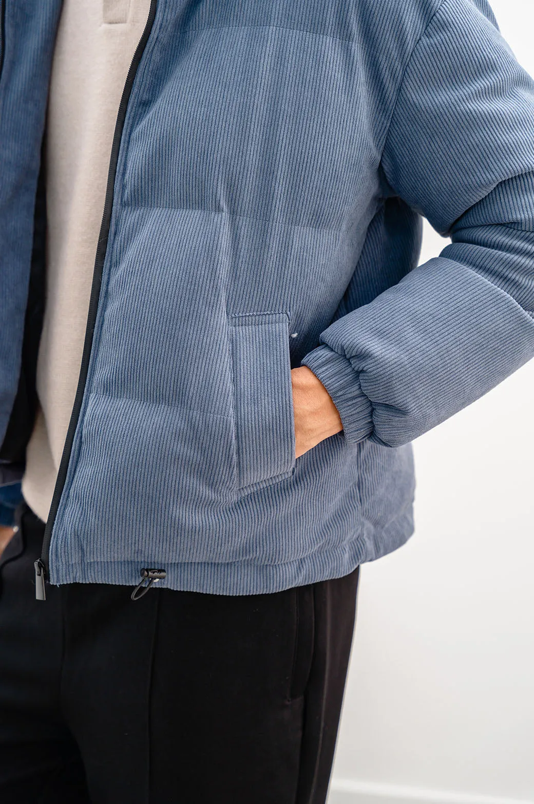 CORDUROY PUFFER JACKET