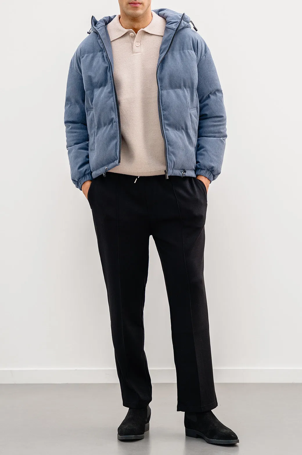 CORDUROY PUFFER JACKET