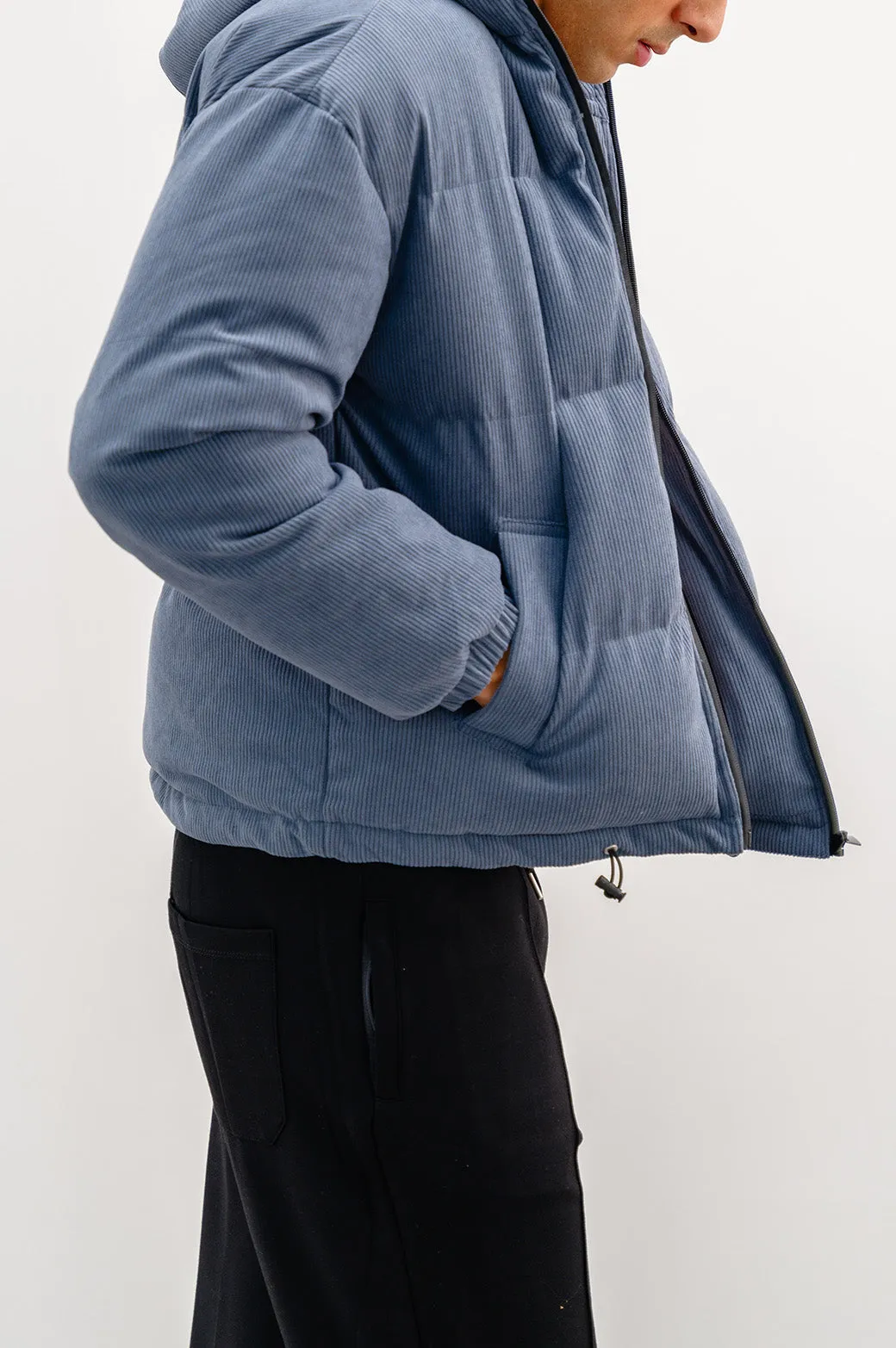 CORDUROY PUFFER JACKET