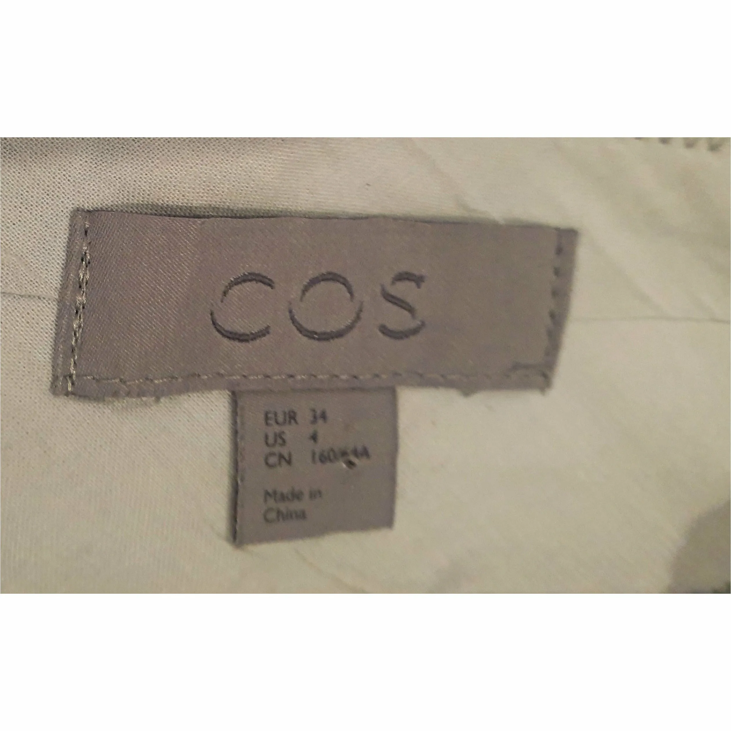 Cos grey pants size 34 (best fits size 10)