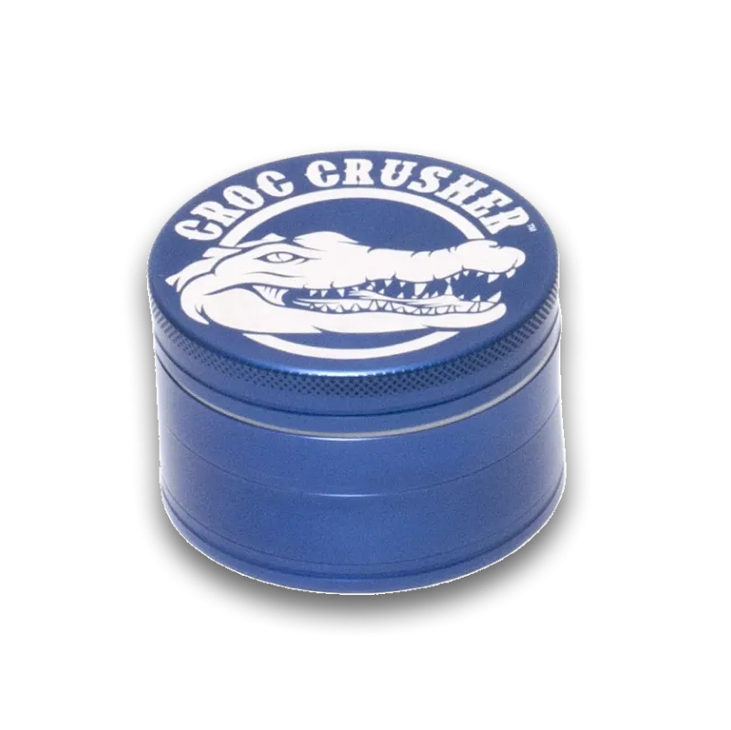 Croc Crusher - 1.2 Inch Herb Grinder (4 pc. Blue)