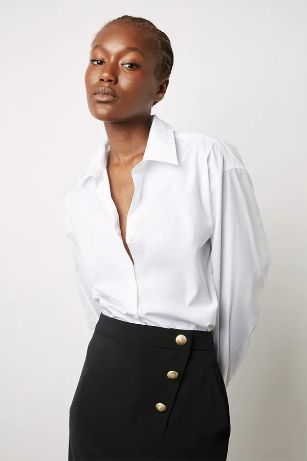 DELILEA STRAIGHT MIDI SKIRT