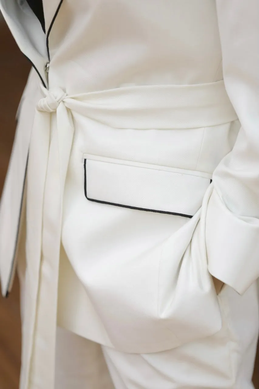 Diana White - Wrap Suit