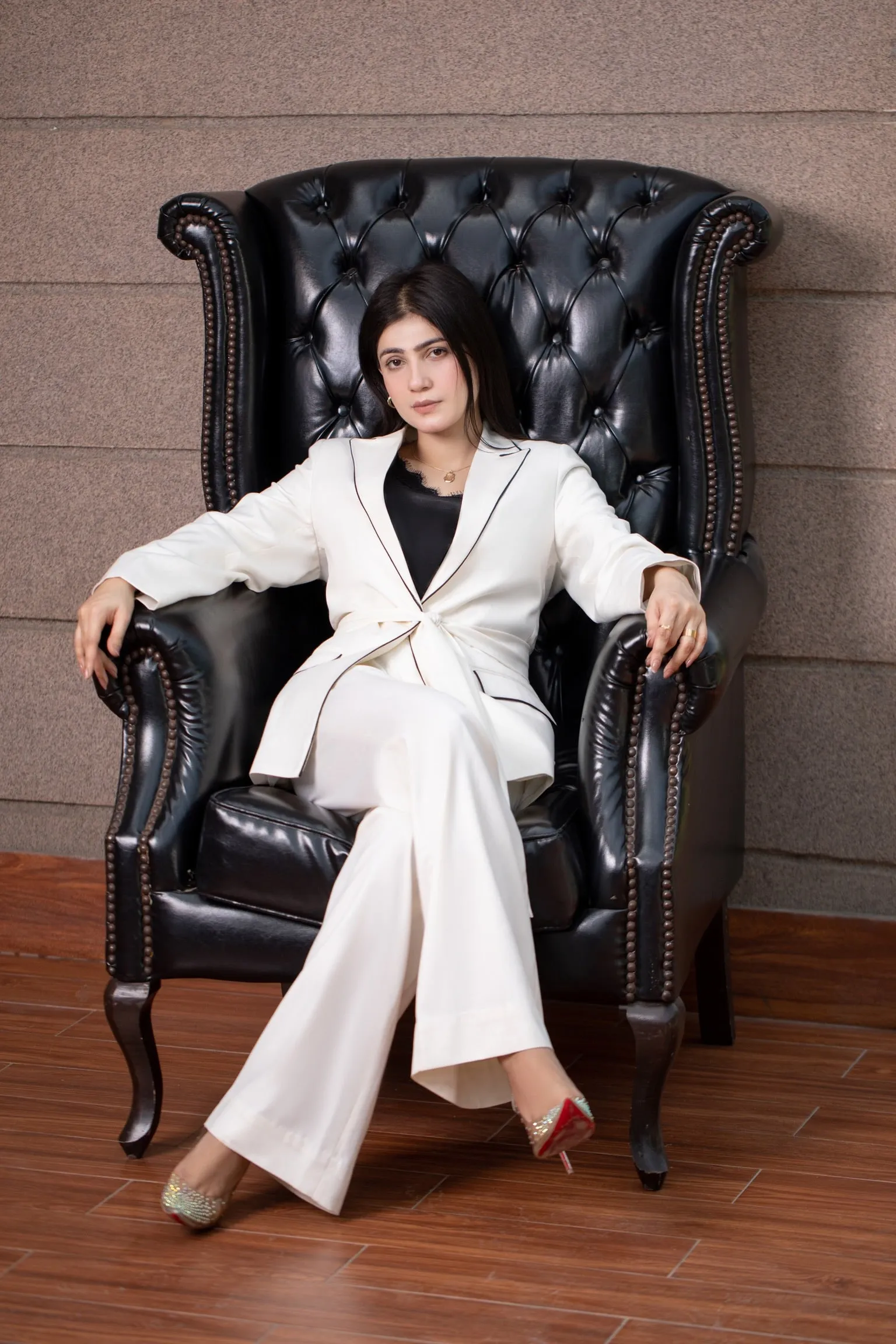 Diana White - Wrap Suit