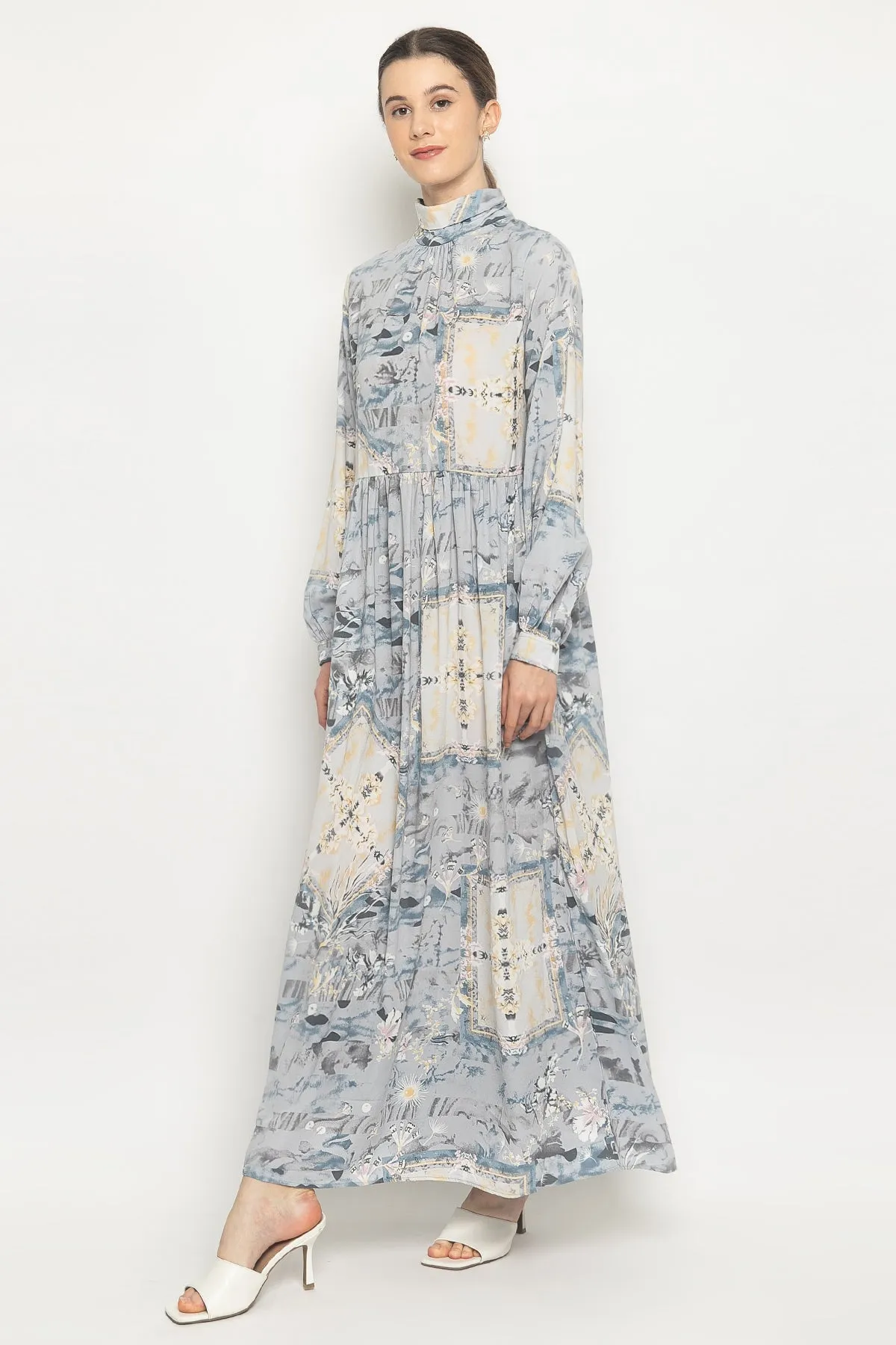 Eden Dress in Soft Blue