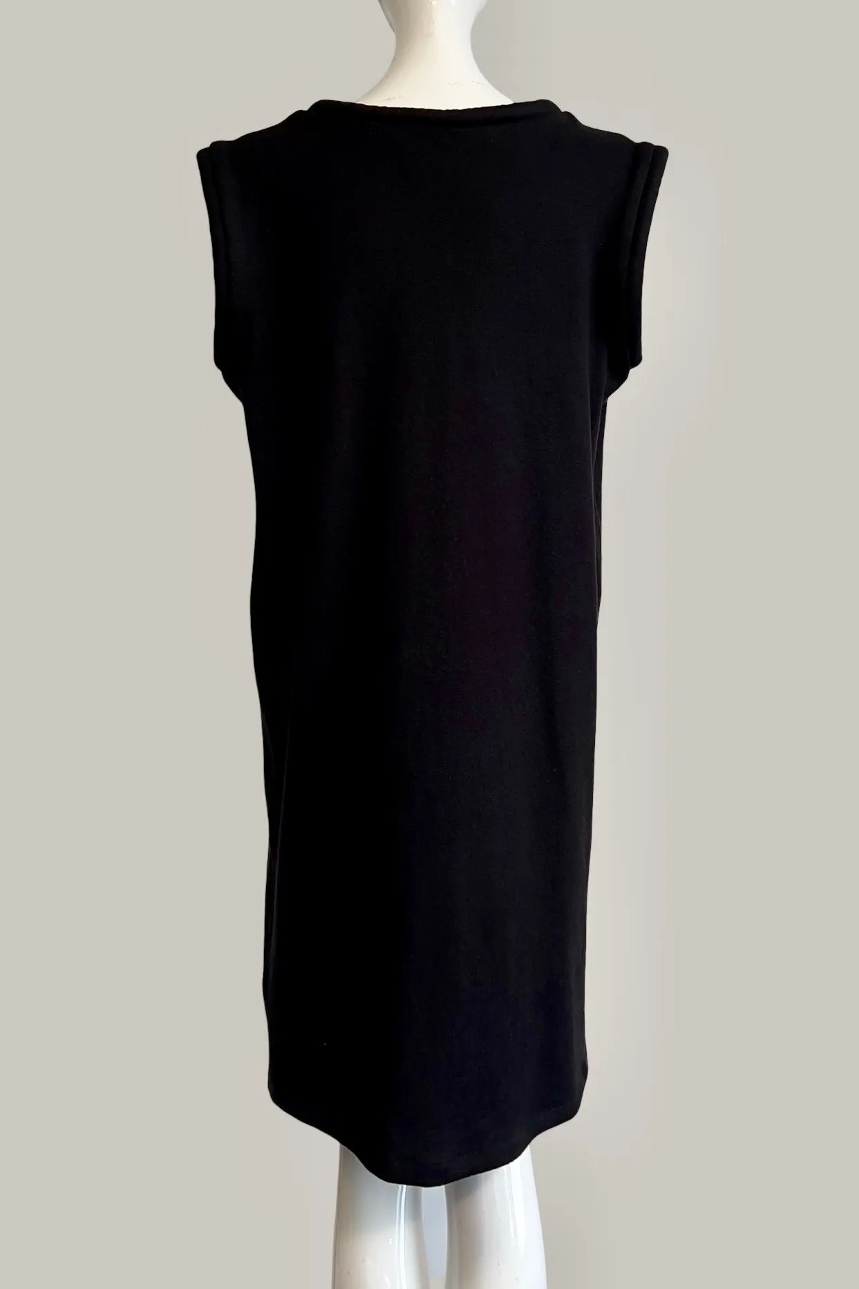 Edo Rope Shiftdress in Ebony & Natural