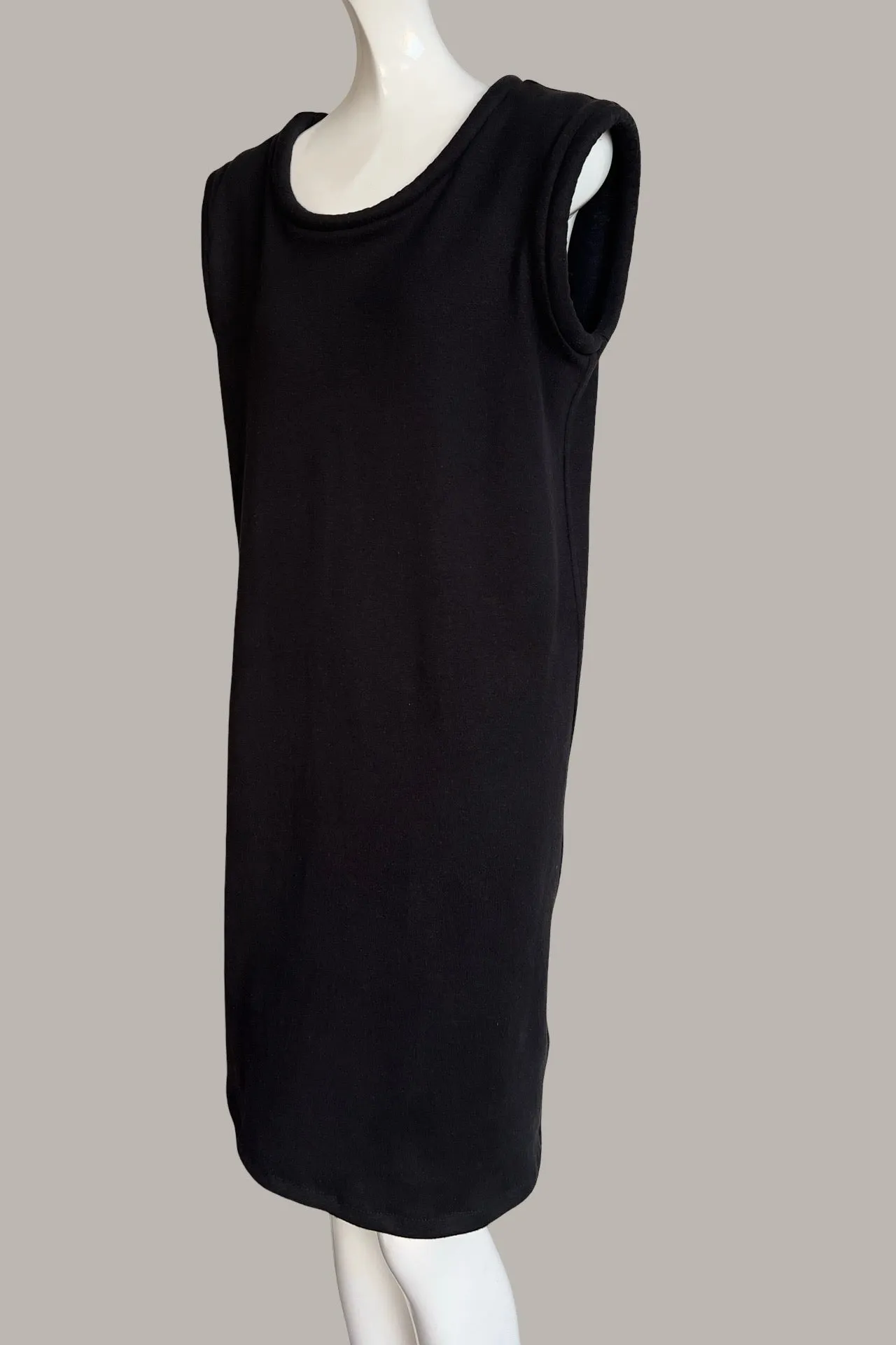 Edo Rope Shiftdress in Ebony & Natural