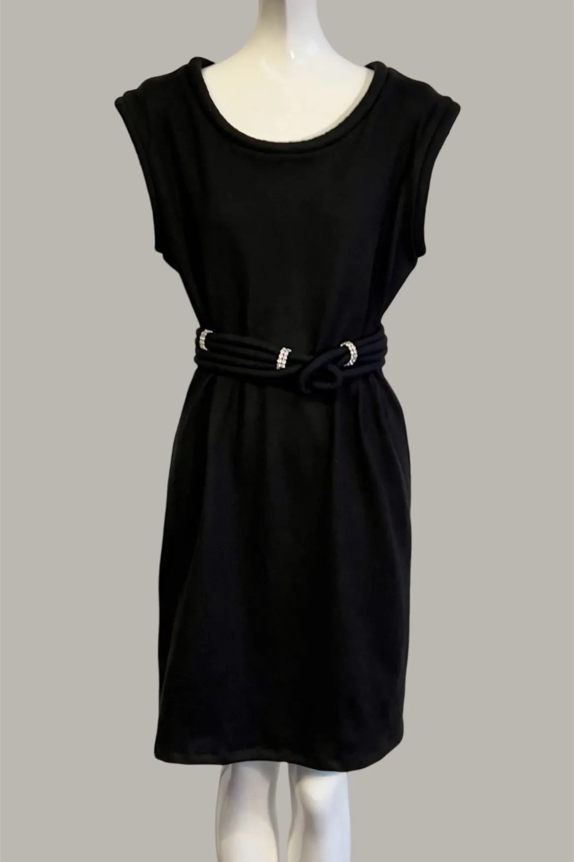 Edo Rope Shiftdress in Ebony & Natural