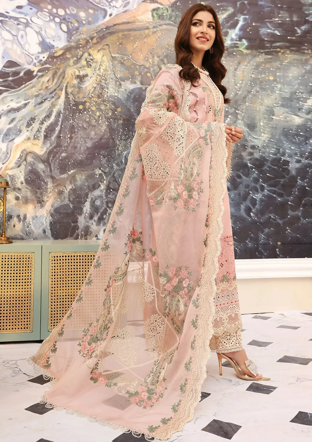 ELAN | FESTIVE CHIKAKARI 2023 | ELC-06 FLAMINGO