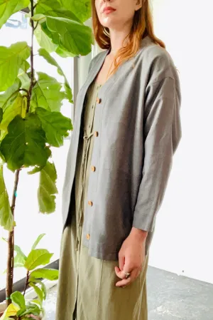 Electric Feathers Grey Jacket