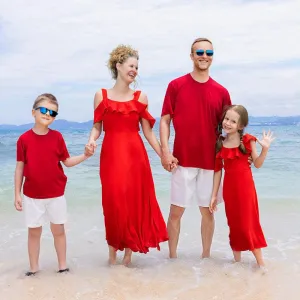 Family Matching Dresses and T-Shirts: Show Your Family Spirit