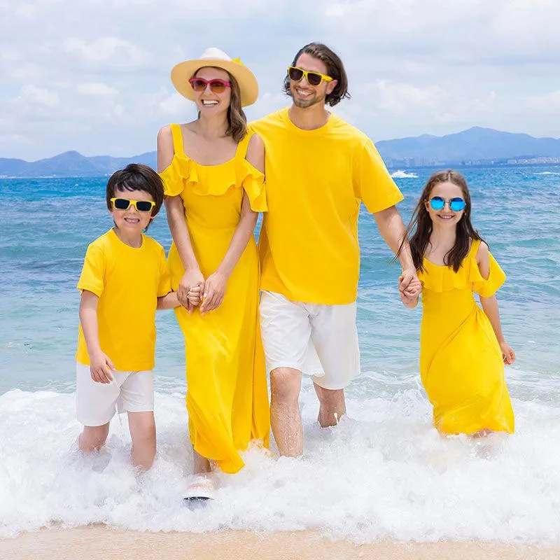 Family Matching Dresses and T-Shirts: Show Your Family Spirit