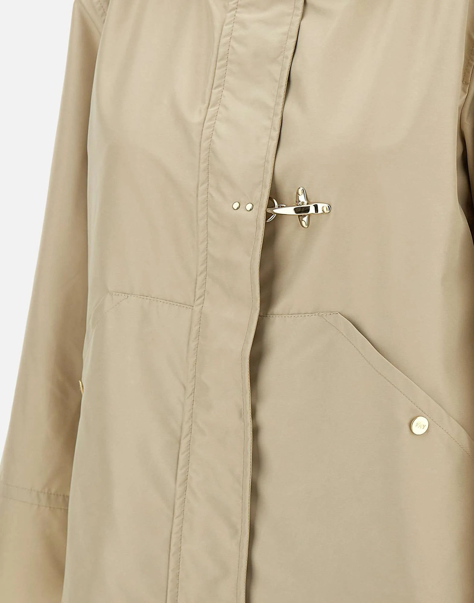 Fay Technical Poplin Parka för kvinnor