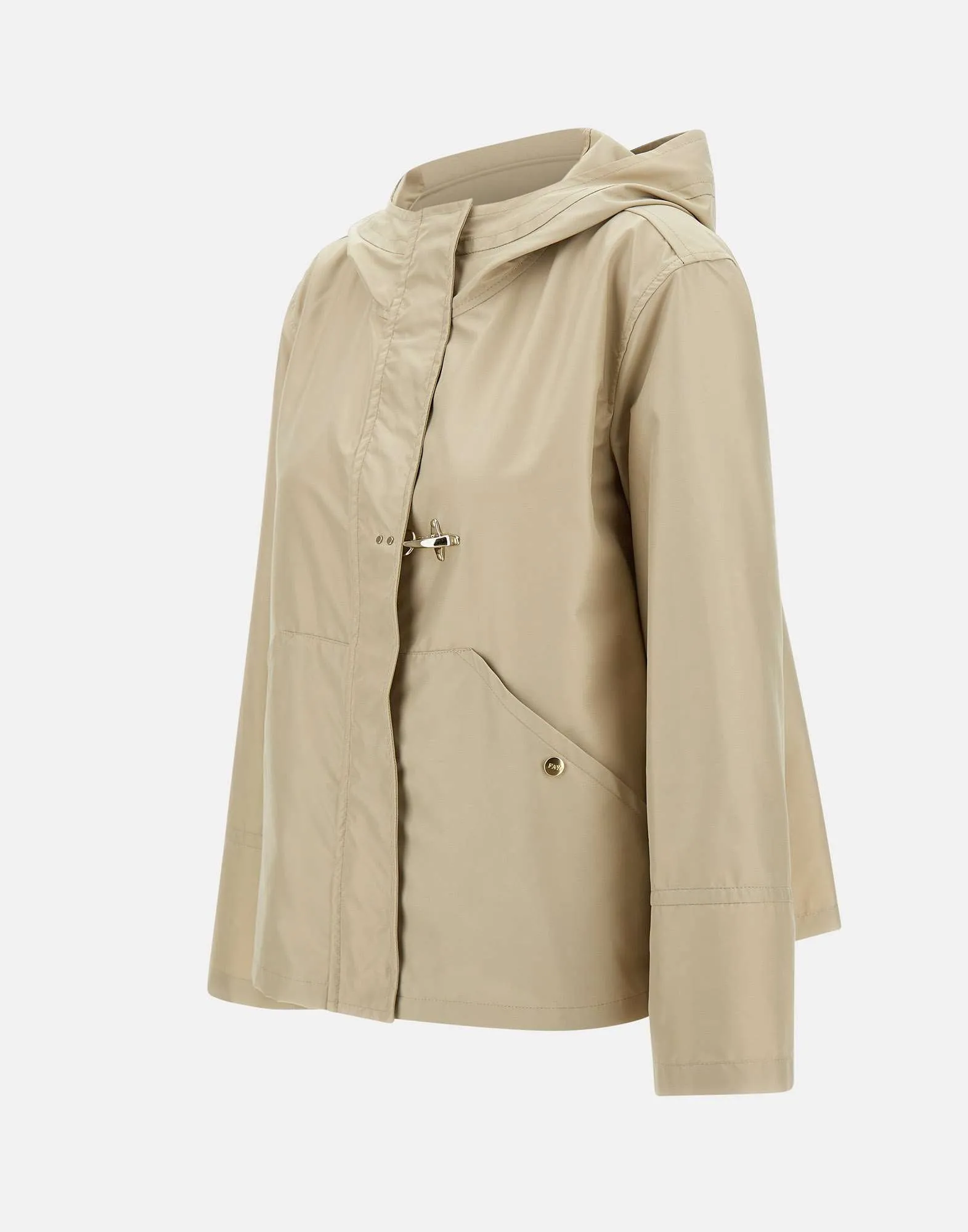 Fay Technical Poplin Parka för kvinnor