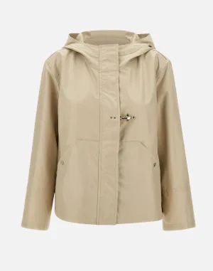Fay Technical Poplin Parka för kvinnor